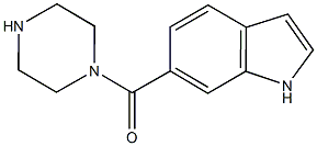 6-[(PIPERAZIN-1-YL)CARBONYL]-1H-INDOLE CAS#: 633322-11-9