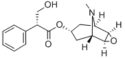 (R)-α-(Hydroxymethyl)benzeneacetic acid (1β,2α,4α,5β)-9-methyl-3-oxa-9-azatricyclo[3.3.1.02,4]nonan-7α-yl ester CAS#: 64069-63-2