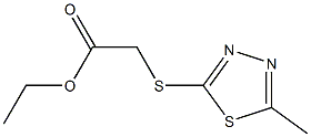 (5-Methyl-[1,3,4]thiadiazol-2-ylsul fanyl)-acetic acid ethyl ester CAS#: 64145-09-1