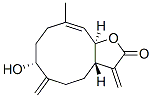 (3aS,10E)-3,6-Dimethylene-7α-hydroxy-10-methyl-2,3,3aβ,4,5,6,7,8,9,11aα-decahydrocyclodeca[b]furan-2-one CAS#: 64845-92-7