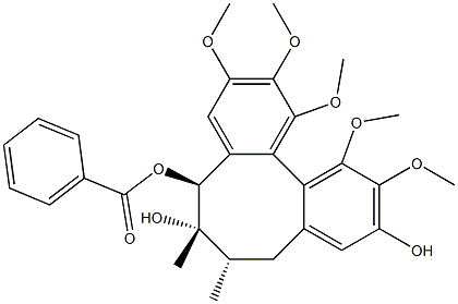 (5S)-6α,7β-Dimethyl-1,2,3,11,12-pentamethoxy(5,6,7,8-tetrahydrodibenzo[a,c]cyclooctene)-5α,6β,10-triol 5-benzoate CAS#: 64917-83-5