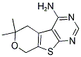 6,6-DIMETHYL-5,8-DIHYDRO-6H-7-OXA-9-THIA-1,3-DIAZA-FLUOREN-4-YLAMINE CAS#: 65413-58-3