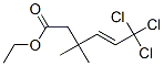 6,6,6-Trichloro-3,3-dimethyl-4-hexenoic acid ethyl ester CAS#: 60066-83-3