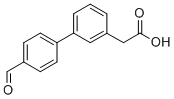 3-BIPHENYL-4'-FORMYL-ACETIC ACID CAS#: 669713-89-7
