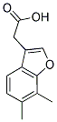 (6,7-DIMETHYL-1-BENZOFURAN-3-YL)ACETIC ACID CAS#: 610277-17-3