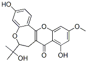 6,7-Dihydro-3,9-dihydroxy-6-(1-hydroxy-1-methylethyl)-11-methoxy-8H-[1]benzopyrano[3,2-d][1]benzoxepin-8-one CAS#: 60791-47-1