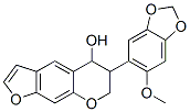 6,7-Dihydro-6-(6-methoxy-1,3-benzodioxol-5-yl)-5H-furo[3,2-g][1]benzopyran-5-ol CAS#: 63838-66-4