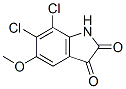 6,7-dichloro-5-methoxy-1H-indole-2,3-dione CAS#: 6312-99-8