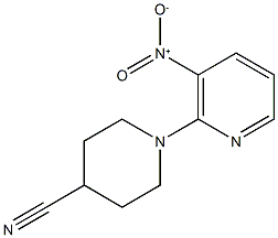 1-(3-NITROPYRIDIN-2-YL)PIPERIDINE-4-CARBONITRILE CAS#: 671191-99-4