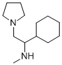 (1-CYCLOHEXYL-2-PYRROLIDIN-1-YL-ETHYL)-METHYL-AMINE CAS#: 672310-00-8