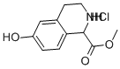 (+/-)-7-HYDROXY-1,2,3,4-TETRAHYDRO-3-ISOQUINOLINE-4-CARBOXYLIC ACID METHYL ESTER HCL CAS#: 672310-19-9