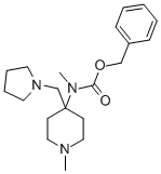 METHYL-(1-METHYL-4-PYRROLIDIN-1-YLMETHYL-PIPERIDIN-4-YL)-CARBAMIC ACID BENZYL ESTER CAS#: 672310-27-9