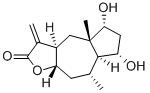 (3aR)-3a,4,4a,5,6,7,7aα,8,9,9aβ-Decahydro-5α,7α-dihydroxy-4aβ,8α-dimethyl-3-methyleneazuleno[6,5-b]furan-2(3H)-one CAS#: 6754-35-4