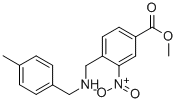 4-[(4-METHYL-BENZYLAMINO)-METHYL]-3-NITRO-BENZOIC ACID METHYL ESTER CAS#: 675602-57-0