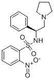 (S)-2-NITRO-N-(1-PHENYL-2-PYRROLIDIN-1-YL-ETHYL)-BENZENESULFONAMIDE CAS#: 675602-60-5
