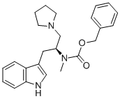(S)-1-PYRROLIDIN-2-(1'H-INDOL-3'YLMETHYL)-2-(N-CBZ-N-METHYL)AMINO-ETHANE CAS#: 675602-66-1