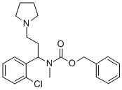 1-PYRROLIDIN-3-(2'-CHLOROPHENYL)-3-(N-CBZ-N-METHYL)AMINO-PROPANE CAS#: 675602-80-9
