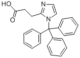 1-N-TRITYL-IMIDAZOLE-2-YLPROPIONIC ACID CAS#: 675602-85-4