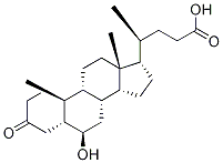 (5β,6α)-6-Hydroxy-3-oxo-cholan-24-oic Acid CAS#: 67733-54-4