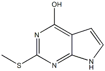 2-METHYLSULFANYL-7H-PYRROLO[2,3-D]PYRIMIDIN-4-OL CAS#: 67831-83-8