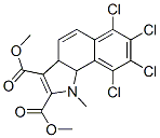 6,7,8,9-Tetrachloro-3a,9b-dihydro-1-methyl-1H-benz[g]indole-2,3-dicarboxylic acid dimethyl ester CAS#: 68464-48-2