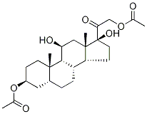 3β,11β,17,21-tetrahydroxy-5β-pregnan-20-one 3,21-Diacetate CAS#: 6820-57-1