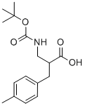 2-N-BOC-2-AMINOMETHYL-3-P-TOLYL-PROPIONIC ACID CAS#: 683218-94-2