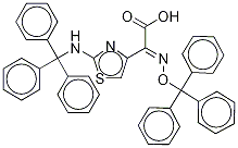 (E)-α-[(TriphenylMethoxy)iMino]-2-[(triphenylMethyl)aMino]-4-thiazoleacetic Acid CAS#: 69689-81-2
