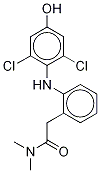 2-[2-(2',6'-DICHLORO-4'-HYDROXPHENYLAMINO)PHENYL]-N,N-DIMETHYLACETAMIDE CAS#: 698357-45-8