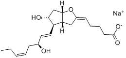 6,9ALPHA-EPOXY-11ALPHA,15S-DIHYDROXY-PROSTA-5Z,13E,17Z-TRIEN-1-OIC ACID, SODIUM SALT CAS#: 68324-96-9