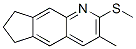 6H-Cyclopenta[g]quinoline,7,8-dihydro-3-methyl-2-(methylthio)-(9CI) CAS#: 601510-76-3