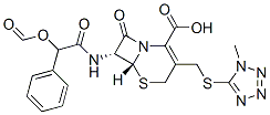 [6R-(6alpha,7beta)]-7-[(formyloxy)phenylacetamido]-3-[[(1-methyl-1H-tetrazol-5-yl)thio]methyl]-8-oxo-5-thia-1-azabicyclo[4.2.0]oct-2-ene-2-carboxylic acid CAS#: 68779-03-3