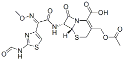 [6R-[6alpha,7beta(Z)]]-3-(acetoxymethyl)-7-[[2-(formylamino)thiazol-4-yl](methoxyimino)acetamido]-8-oxo-5-thia-1-azabicyclo[4.2.0]oct-2-ene-2-carboxylic acid CAS#: 66403-32-5