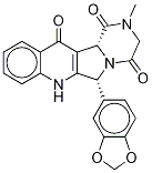 (6R,12bR)-6-(1,3-Benzodioxol-5-yl)-2,3,7,12b-tetrahydro-2-Methyl-pyrazino[1',2':1,5]pyrrolo[3,4-b]quinoline-1,4,12(6H)-trione CAS#: 531500-51-3