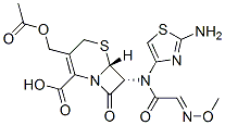 (6R,7R)-3-(Acetoxymethyl)-8-oxo-7-[(2-amino-4-thiazolyl)(methoxyimino)acetylamino]-5-thia-1-azabicyclo[4.2.0]octa-2-ene-2-carboxylic acid CAS#: 60846-21-1