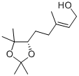 (6S,2E)-6,7-ISOPROPYLIDENEDIOXY-3,7-DIMETHYL-2-OCTEN-1-OL, 99 CAS#: 61262-97-3