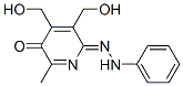 (6Z)-4,5-bis(hydroxymethyl)-2-methyl-6-(phenylhydrazinylidene)pyridin- 3-one CAS#: 6600-90-4