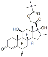 6alpha,9-difluoro-11beta,17,21-trihydroxy-16alpha-methylpregn-4-ene-3,20-dione 21-pivalate CAS#: 70141-41-2