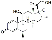 6beta,9-difluoro-11beta,17,21-trihydroxy-16alpha-methylpregna-1,4-diene-3,20-dione CAS#: 60895-22-9