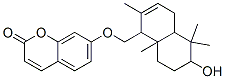 (-)-7-[(1,4,4a,5,6,7,8,8a-Octahydro-6-hydroxy-2,5,5,8a-tetramethylnaphthalen-1-yl)methoxy]-2H-1-benzopyran-2-one CAS#: 60018-29-3