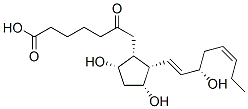 7-[(1R,2S,3R,5S)-3,5-dihydroxy-2-[(1E,3S,5Z)-3-hydroxyocta-1,5-dienyl] cyclopentyl]-6-oxo-heptanoic acid CAS#: 68324-95-8