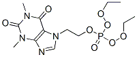 7-(2-diethoxyphosphoryloxyethyl)-1,3-dimethyl-purine-2,6-dione CAS#: 69387-73-1