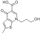 7-(3-HYDROXYPROPYL)-2-METHYL-4-OXO-4,7-DIHYDROTHIENO[2,3-B]PYRIDINE-5-CARBOXYLIC ACID CAS#: 67637-77-8