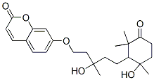 (-)-7-[[3-Hydroxy-5-(6-hydroxy-2,2,6-trimethyl-3-oxocyclohexyl)-3-methylpentyl]oxy]-2H-1-benzopyran-2-one CAS#: 60077-55-6