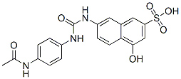 7-[[[[4-acetamidophenyl]amino]carbonyl]amino]-4-hydroxynaphthalene-2-sulphonic acid CAS#: 6483-83-6