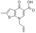 7-ALLYL-2-METHYL-4-OXO-4,7-DIHYDROTHIENO[2,3-B]PYRIDINE-5-CARBOXYLIC ACID CAS#: 67637-73-4