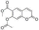 7-Acetyloxy-2-oxo-2H-1-benzopyran-6-carboxylic acid methyl ester CAS#: 61467-57-0