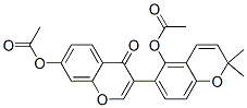 7-(Acetyloxy)-3-[5-(acetyloxy)-2,2-dimethyl-2H-1-benzopyran-6-yl]-4H-1-benzopyran-4-one CAS#: 60008-04-0