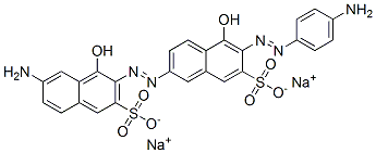 7-Amino-6'-[(4-aminophenyl)azo]-1,5'-dihydroxy-[2,2'-azobisnaphthalene]-3,7'-disulfonic acid disodium salt CAS#: 6483-66-5