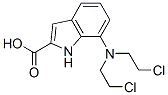 7-[Bis(2-chloroethyl)amino]-1H-indole-2-carboxylic acid CAS#: 731-76-0